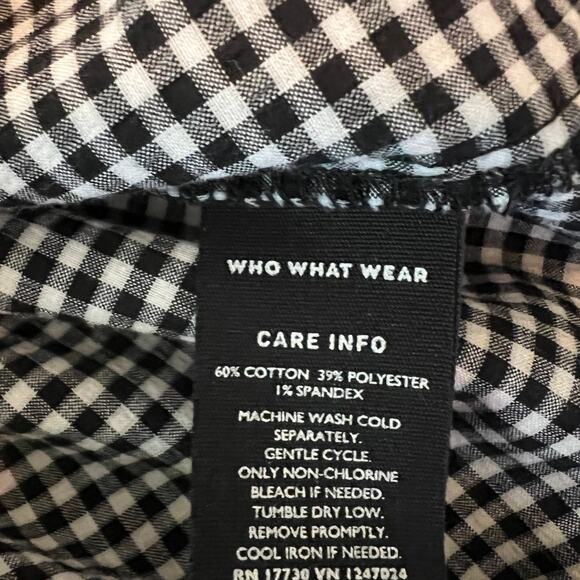 EUC Who What Wear off the shoulder top sz L - Picture 4 of 7